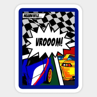 Vrooom Sticker